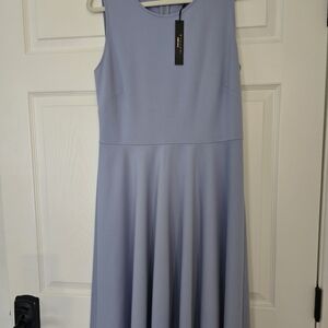 Elie Tahari Lavender Midi Dress